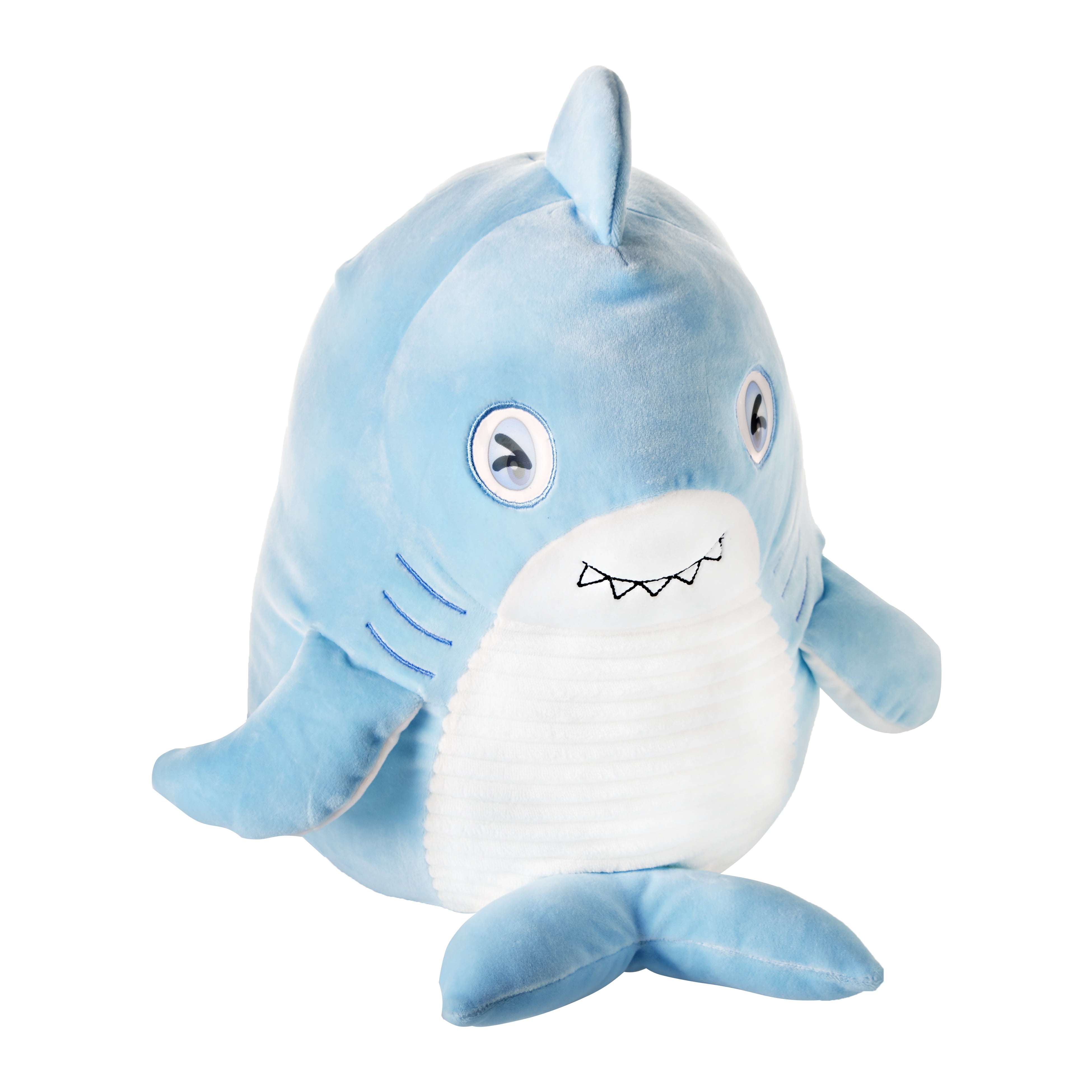 round shark plush