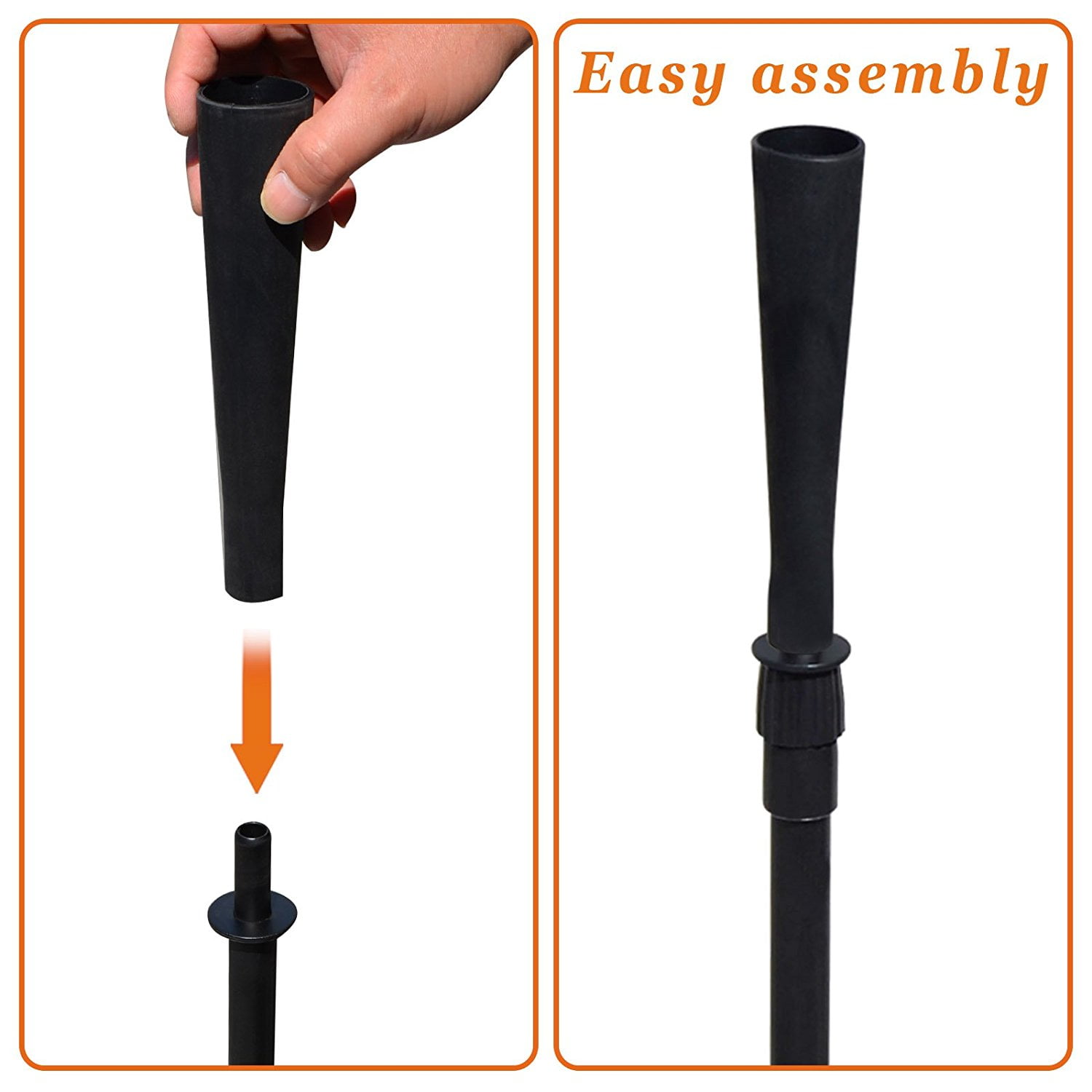 Sunrise Baseball Softball Portable Tripod Travel Batting Tree, Adjustable Height, Black