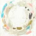thumbnail image 3 of Goldberger, Jennifer 20x20 Black Modern Framed Museum Art Print Titled - Pastel Wheel II, 3 of 5