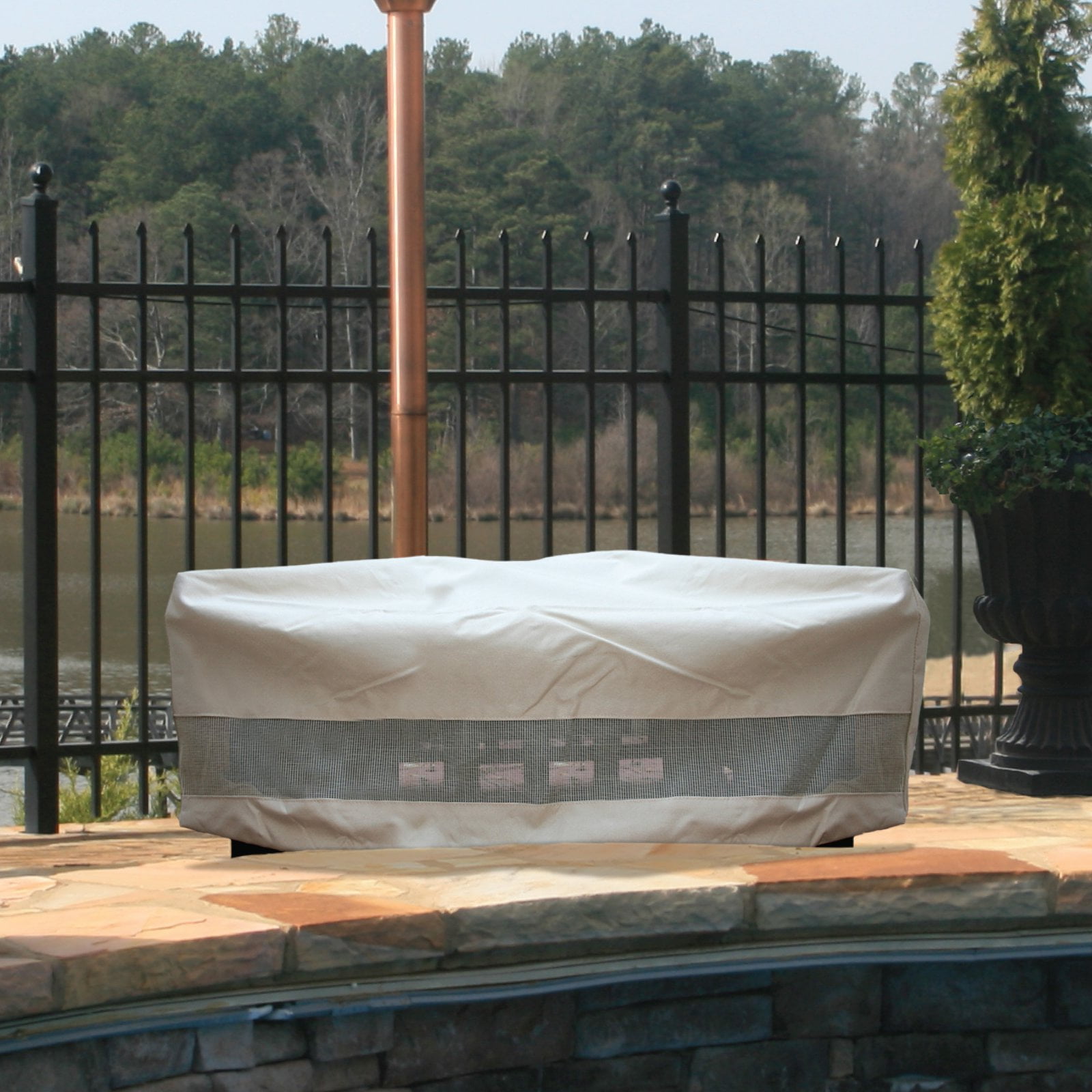 Sure Fit Hearth & Garden Square Fire Pit Cover