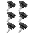 thumbnail image 6 of 2 Count Plum Blossom Manually Tightened Screw Thread Clamping Replacement Knob, 6 of 8