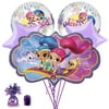 Shimmer and Shine Deluxe Balloon Bouquet Kit - Party Supplies