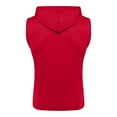 thumbnail image 6 of Ierhent Mens Tank Undershirts Men's A-Shirts Tight Fit Tank Tops Cotton Spandex Undershirts Red,M, 6 of 6
