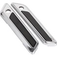 thumbnail image 1 of Adiestrillo de asiento con cubierta de rejilla cromada Reflectores de humo insertos compatibles para Harley Touring Road King Electra Street Glide FLHX Road Glide 2014 - 2023, 1 of 5