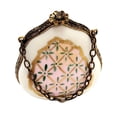 thumbnail image 3 of Purse Rose on Pink Limoges Box | Hand-Painted Brass Gift Limoges Box Porcelain Figurine, 3 of 5