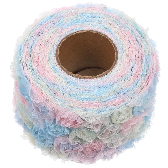 unbranded Tela Para Ropa Con Bordado Floral Multicolor Ideal Para DIY Y