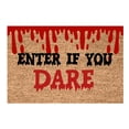 thumbnail image 1 of Cute Doormat Funny Welcome Mat for Home Halloween Door Topper Unique Carpet, 1 of 3