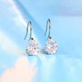 thumbnail image 4 of Limerencia Hypoallergenic Titanium Jewelry Water Drops Cubic Zirconia/Opal Earrings for Sensitive Ears Women, 4 of 6