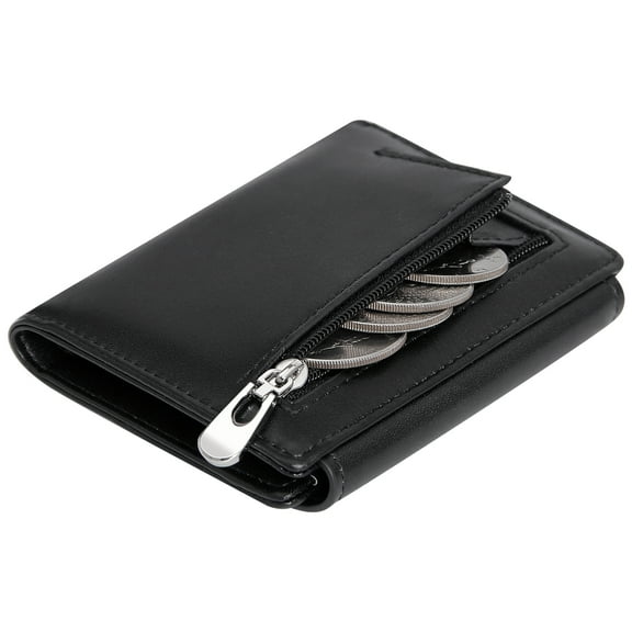 Badiya Small Wallet for Women with Zipper Coin Pocket RFID Blocking Credit Card Holder