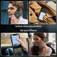 thumbnail image 6 of BENTOBEN iPhone 11 Case , 6.1" Slim Translucent Matte Magnetic Shockproof Protective Anti Slip Women Men Cover Case for iPhone 11 6.1 inch Black, 6 of 6