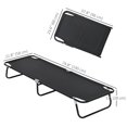 thumbnail image 3 of Outsunny Lit de Camp Pliant pour Adultes, Lit de Couchage Portable pour l'Extérieur, 3 of 10