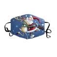 thumbnail image 1 of relayinert Christmas Themed Face Mask Dustproof Breathable Printing Mask with Elastic Ear Band Type 7, 1 of 7