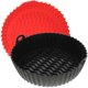 thumbnail image 1 of Reusable Air Fryer Silicone Liner Non Stick Pad For Cooking Appliances 20.00X17.30X6.60CM Improves Air Circulation 2Pcs, 1 of 4