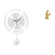 thumbnail image 5 of Reloj De Pared Con Forma De Pollo, Decoración Feng Shui, Ligero Y Silencioso, Adorno Acrílico Con Números Arábigos Grandes, Estatua De Gallo, Escultura Para Cocina, Estudio, Granja,, 5 of 8