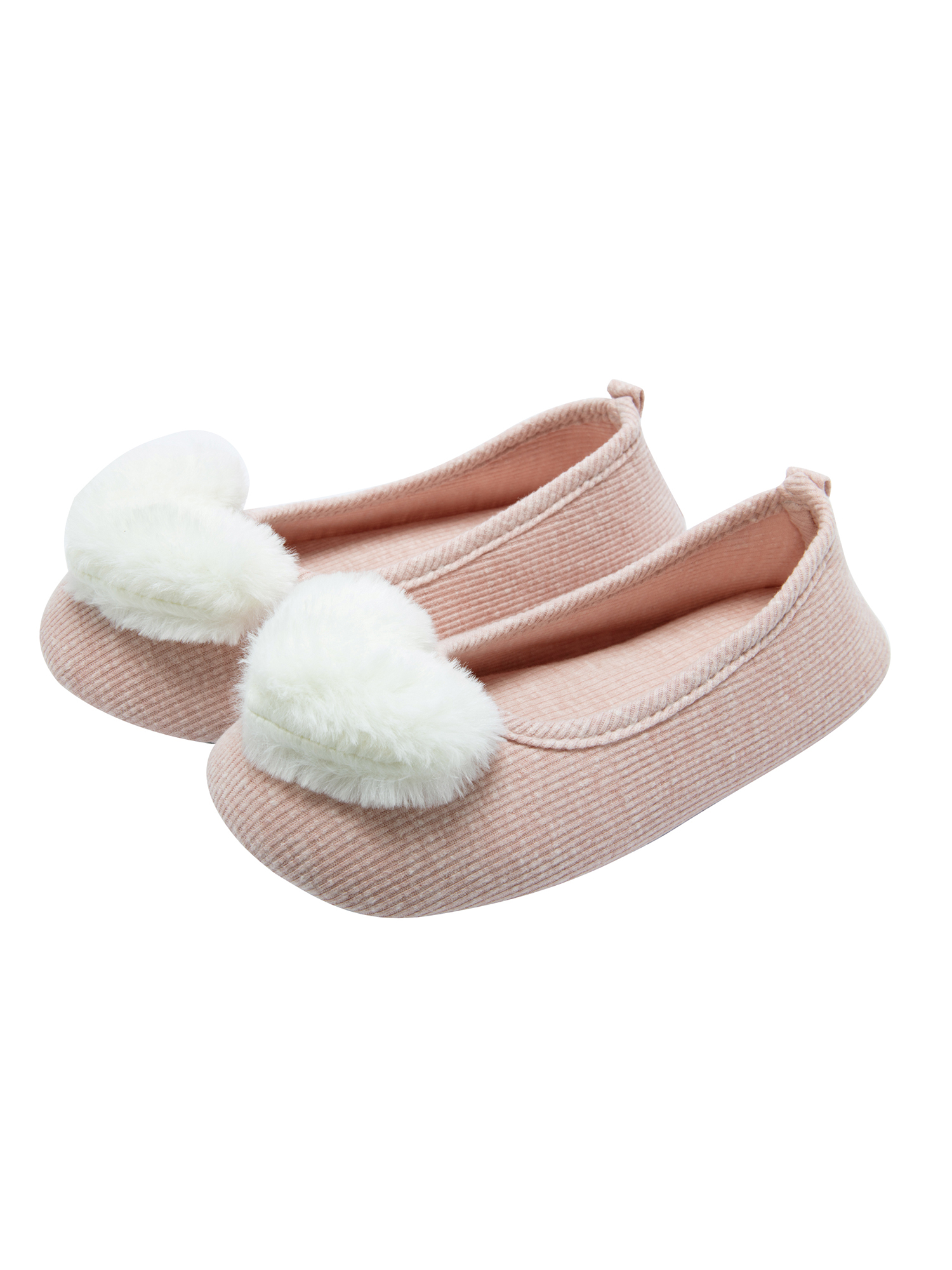 NK FASHION Women's Non-Slip Slippers Indoor House Soft Cotton Flat Shoes Non-Slip Slippers Cozy Memory Foam Slippers Slip On - image 2 of 8