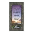 thumbnail image 3 of God's Promise of Peace, Faith Inspirational Gifts, Sympathy Gift Memory Picture Frame, 6x12 7422, 3 of 8