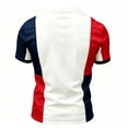 thumbnail image 5 of Soccer Cup 2026 Jersey for Men, Crew Neck Short Sleeve France Rooster & Stars Graphic Tee - Soft Cotton Blend Fan Top for Match Day & Stadium Multicolor XXXXL, 5 of 6