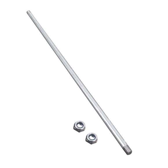 Eje de carretilla manual, piezas de eje de reparación, varilla de hierro, eje de metal para carretillas, carro 44cmx1cm