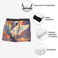 thumbnail image 3 of Gaeub Colorful Cloud Spotted Dog Print Men's Boxer Briefs,Super Fit Boxer Briefs for Men,Quick-Dry Underwear with 4-Way Stretch-Small, 3 of 5