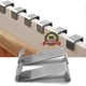 thumbnail image 3 of 4 Pack Over-The-Door Hook, Stainless Steel Z Shaped Hanging Hooks for Over The, 3 of 5