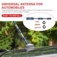 thumbnail image 1 of Piezas de automóvil aéreas de señal de antena de Radio de aleación de aluminio aérea Universal para coche, 1 of 9