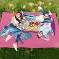 thumbnail image 6 of Cool Shark Singing Extra Large Picnic Beach Blanket Waterproof Sand Proof Portable Outdoor Mat 80x118, 6 of 9