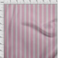 thumbnail image 2 of oneOone Georgette Viscose Fabric Multicolor Stripe Print Sewing Fabric BTY 42 Inch Wide, 2 of 3