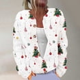 thumbnail image 1 of LOVZFMLL Cardigan pour Femmes Cardigan à Manches Longues Creusé Couleur Unie Veste Décontractée, 1 of 5