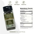 thumbnail image 3 of Pride of India – Bay Leaf Whole – Authentic Indian Culinary Spice – Gourmet – 0.15 oz. Small Dual Sifter Jar, 3 of 3