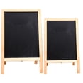 thumbnail image 1 of MasteelfCA 2 Pcs Tableau Noir en Bois de Table Pliant Double Face Tableau Blanc Tableau Noir Tableau Mémo, 1 of 8
