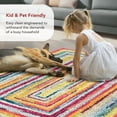 thumbnail image 5 of nuLOOM Hargis Labyrinth Area Rug, 2' 6" x 12', Runner, Hargis Multicolor, 5 of 10