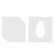 thumbnail image 1 of Alfombrilla desechable para asiento de inodoro, 10 Uds., alfombrillas para inodoro, accesorio portátil de papel para estaciones, parques de, 1 of 9