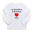thumbnail image 1 of CafePress - My Grandma & Grandpa Lo Long Sleeve Infant T Shirt - Long Sleeve Infant T-Shirt, 1 of 1