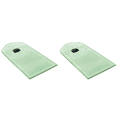 thumbnail image 1 of 2X Prayer Rug Prayer Mat for Ramadan Portable Worship Kneel Embossing Floor Carpets Non-Slip Soft Meditation Mat Green, 1 of 4