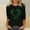 Black#st patrick's day womens tops, variant on Women St. Patrick's Day Clover Heart Tee - 3/4 Sleeve Buffalo Plaid Leopard Funny Shamrock Graphic Top White,S