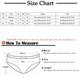 thumbnail image 2 of JeashCHAT Underwear for Women Plus Size High Waisted Solid Color Panties Soft Breathable Ladies Panties Hip Lifting Underwear, 2 of 2