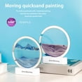 thumbnail image 3 of Multipurpose Glass Quicksand Painting Night Light, Decorative Novelty, 100mA, Structured Table Decoration, Home Decor, 3 of 8