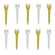 thumbnail image 5 of 10 Uds. Tee de Golf de plástico 1-5/8 Tees de garra duraderas accesorios de entrenamiento para Club de s 62mm Macarena Golf Crown Tee, 5 of 6