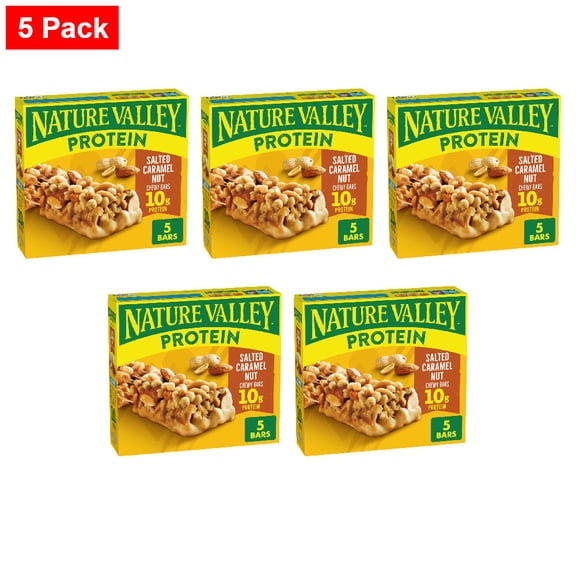 Nature Valley Salted Caramel Chewy Granola Bars 5 ct / 1.42 oz - 5 Pack