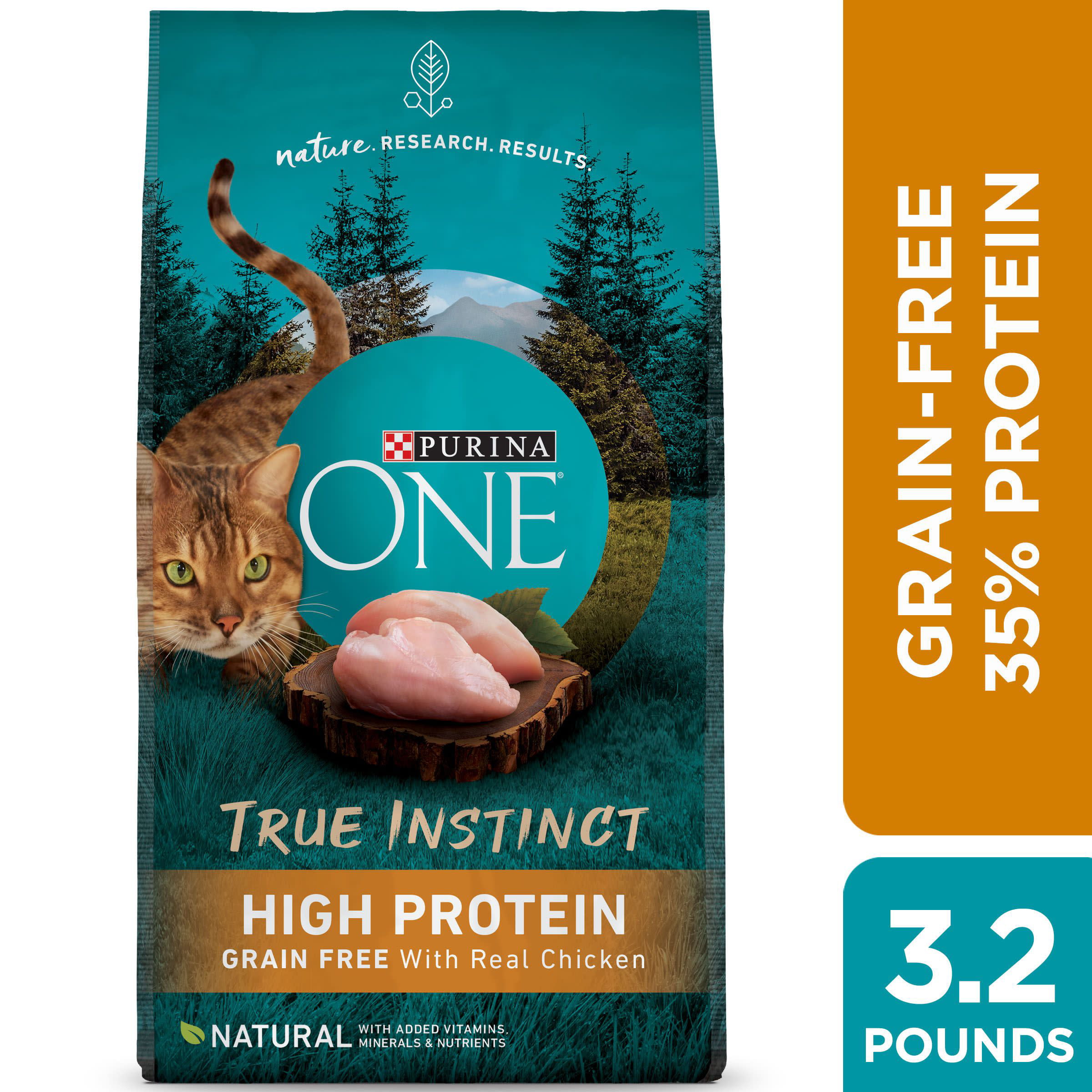 High quality protein cat food
