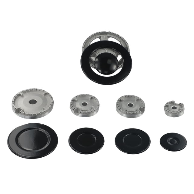Metal Gas Oven Stove Cap Kit for Sabaf Stoves Crown Flame Cover Replacement Part