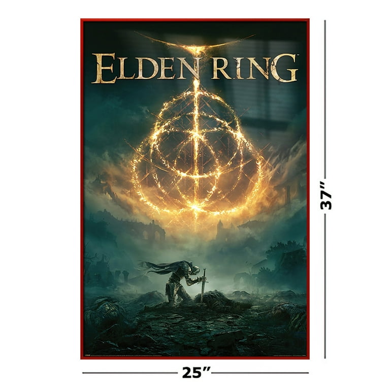 ELDEN RING key art' Poster, picture, metal print, paint by ELDEN RING