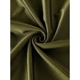 thumbnail image 4 of Army Green Waist Ruched Swing Slip Dress For Women, Tea-Length A-Line Summer Dress, 4 of 4