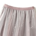 thumbnail image 5 of Lu's Chic Women's Tulle Skirt Long Tulle Skirt High Waisted Mesh Layered Flowy A Line Tea Length Midi Pink One Size, 5 of 5