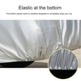 thumbnail image 4 of Leadwolf Car Cover Waterproof All Weather for ford Focus Sedan Polyester Fabric Length up to 189 " Silver, 4 of 10