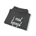 thumbnail image 4 of Banned Books Lover Writer Reader Bookworm Hoodie, Gifts, Hooded Sweatshirt, 4 of 4