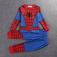 thumbnail image 1 of Pijamas de Superhéroes para niños, conjunto de ropa de dormir para niños pequeños, bata infantil para niños, Pijamas de Año Nuevo para niños, Pijamas de Navidad, 1 of 3