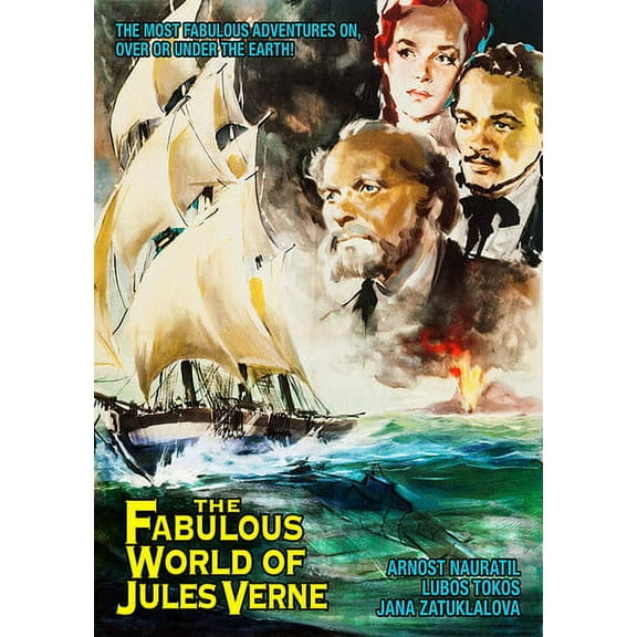 The Fabulous World of Jules Verne (1957) (DVD), Reel Vault, Action & Adventure