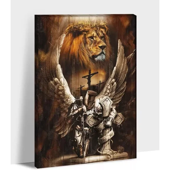 Kna Prints - 1 Pc Poster Armor Of God , Warrior Poster Christian Catholic Knight, UNFRAMED-8x12