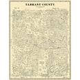 thumbnail image 2 of Land Office 15x18 White Modern Wood Framed Museum Art Print Titled - Tarrant Texas Landowner - Land Office 1885, 2 of 4